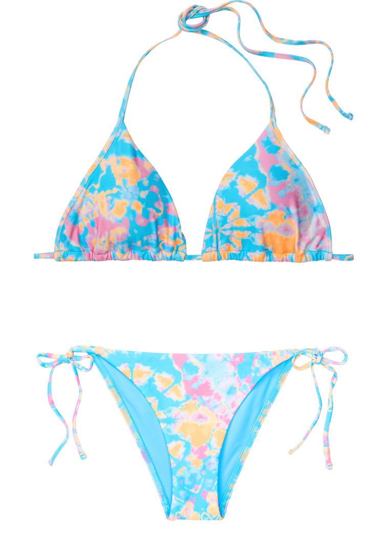 The top of this bikini retails for $42, while the matching bottom costs $32. Both are available in sizes XS to L. 