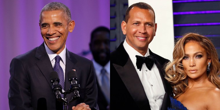Barack Obama/A-Rod and J.Lo