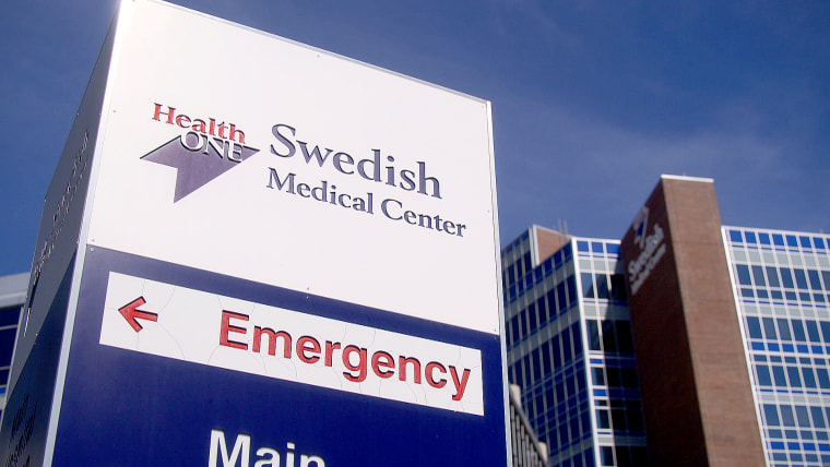 Swedish Medical Center in Denver, like most hospitals in the state of Colorado, employs independent physicians who often don't accept the same insurance as the hospital.