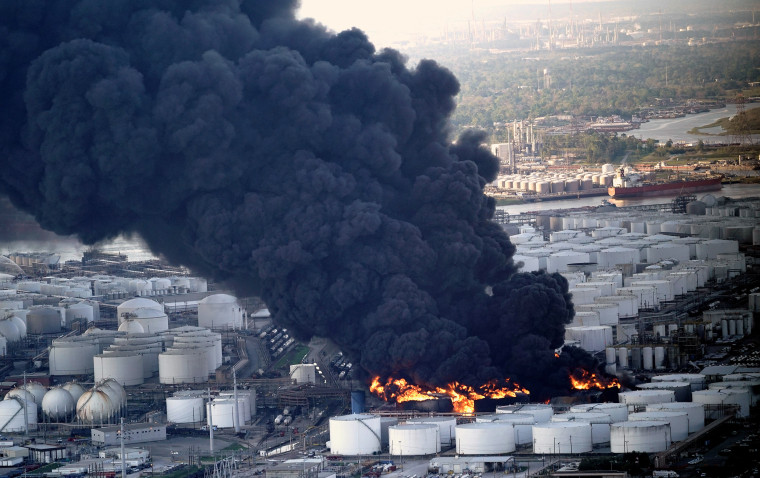 Image: Petrochemical Fire