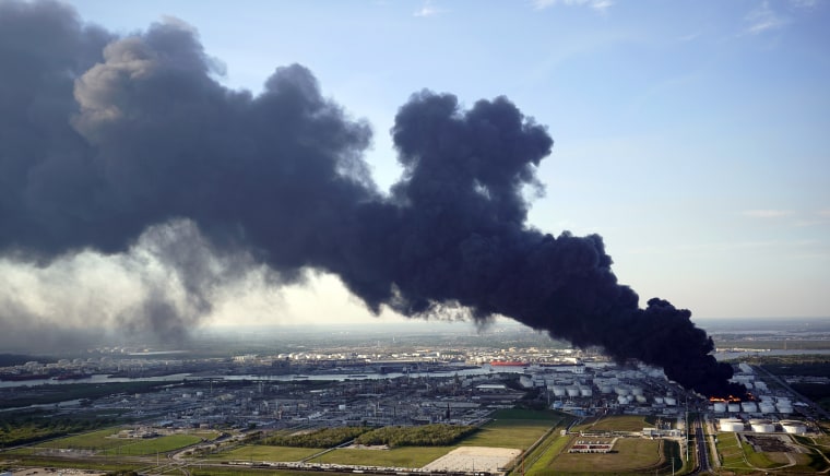 Image: Petrochemical Fire