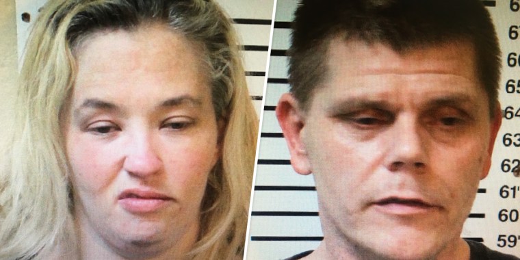 Image: June Shannon and Eugene Doak were arrested on drug charges in Alabama.
