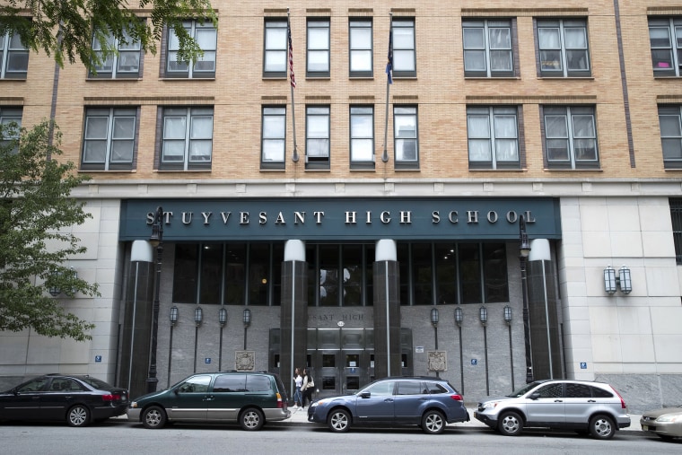 Stuyvesant High School on June 6, 2018 in New York.