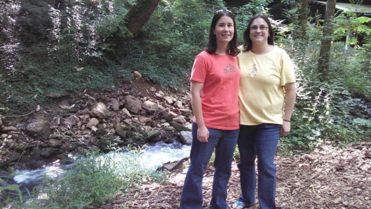 Kristy and Dana Dumont were two of the plaintiffs in a discrimination suit filed by the ACLU against faith-based adoption agencies.