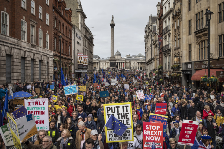 Image: *** BESTPIX *** Put It To The People March Takes Place In Central London