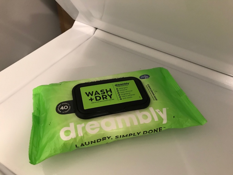 WASH&WISH] Laundry Duo1 (Capsule Detergent + Color Catcher Sheet)