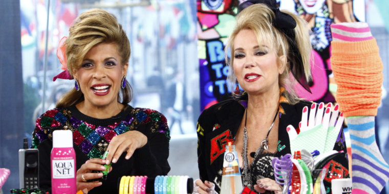 Kathie Lee and Hoda '80s style
