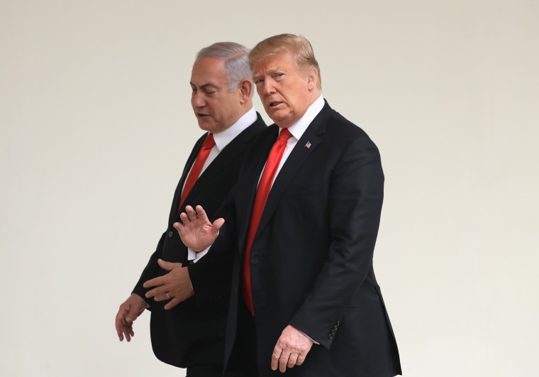 Image: President Donald Trump Welcomes Israeli Prime Minister Benjamin Netanyahu To The White House
