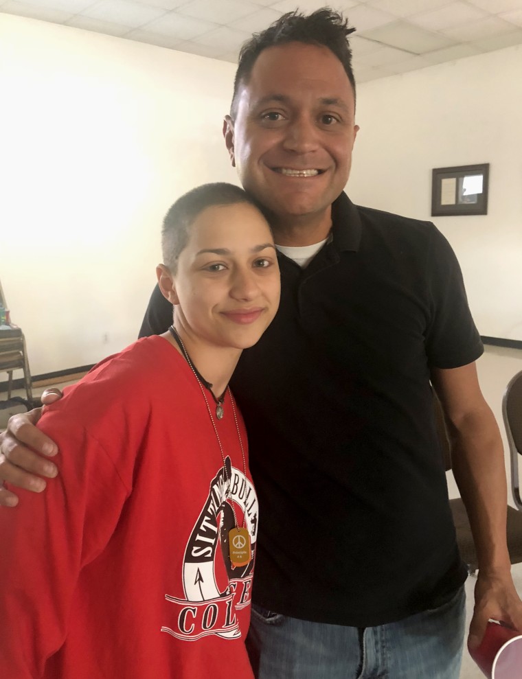 Image: Zach Cartaya and Emma Gonzalez