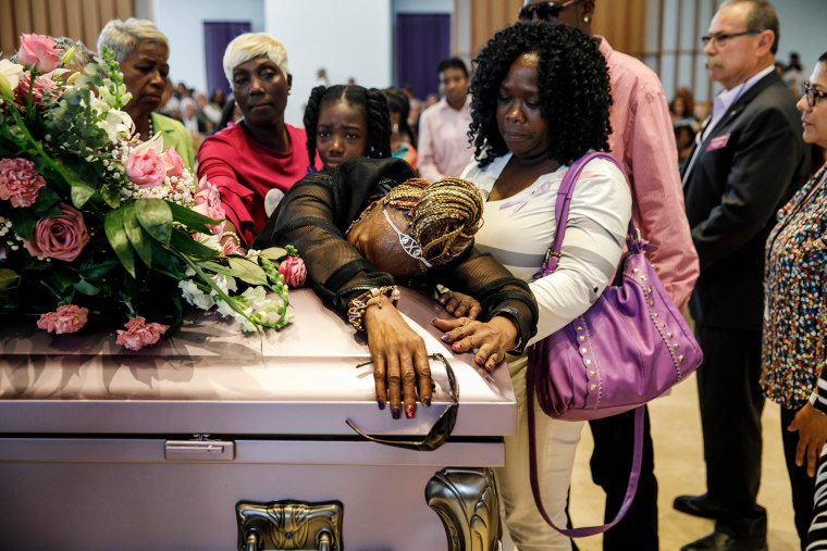 Image: Trinity Love Jones funeral