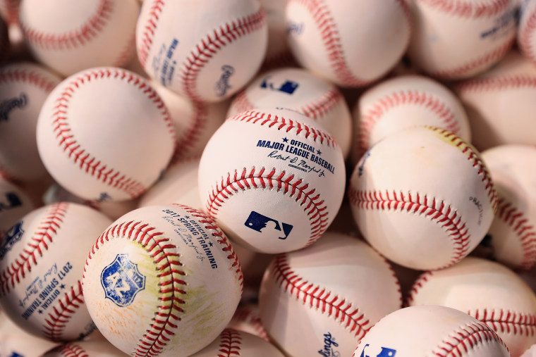 Image: Baseballs, San Francisco Giants v Arizona Diamondbacks