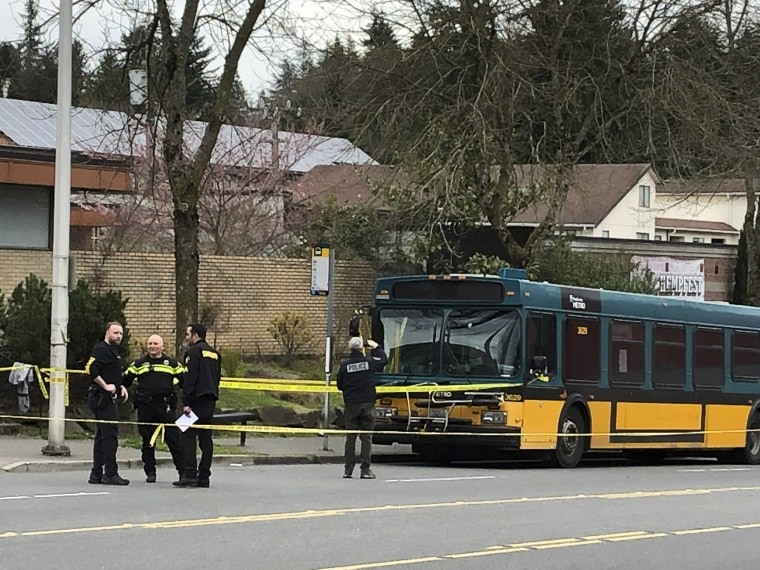 Image: Bus SHooting, Seattle