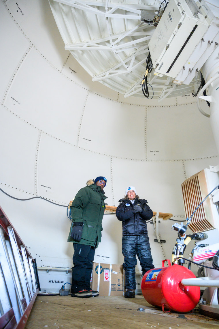 NOAA's observatory is only one of four sites in the world taking greenhouse gas measurements.