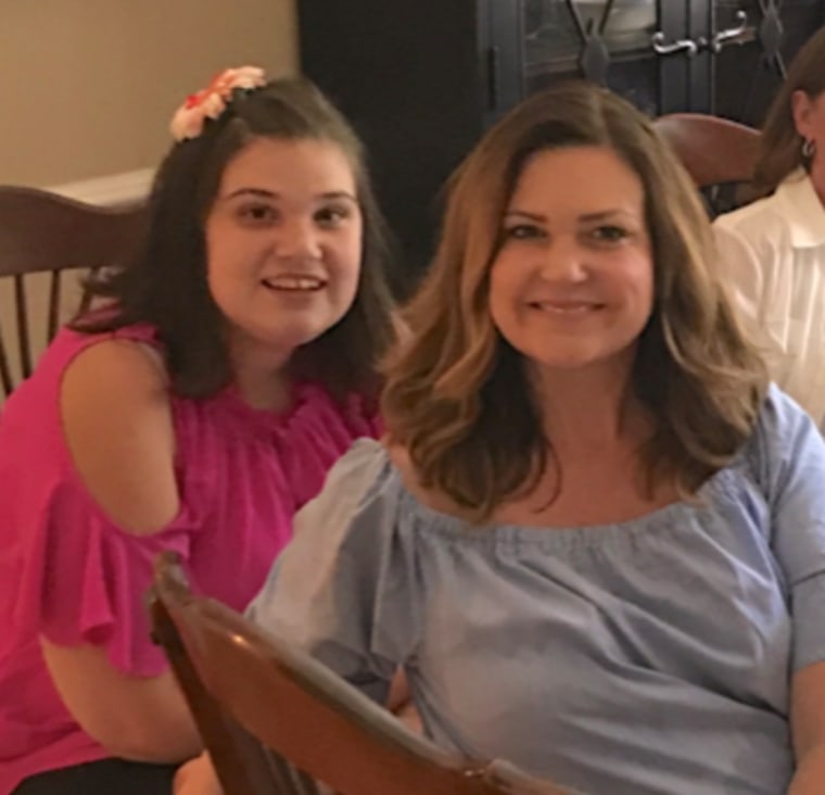 Alicia Hardigree is pictured with her daughter, Ally.