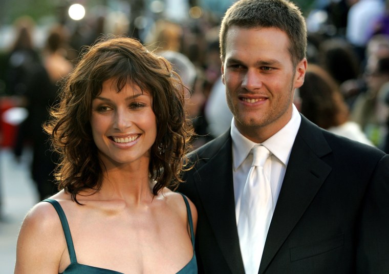 Image: Actress Bridget Moynahan and quarterback Tom Brady