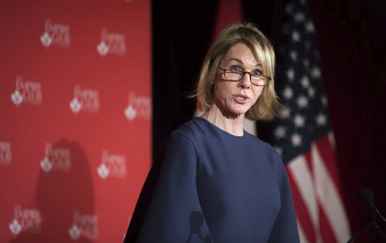 Kelly Craft, U.S. ambassador to Canada, speaks about NAFTA and Canada-U.S. relations at an Empire Club meeting in Toronto on April 4, 2018.