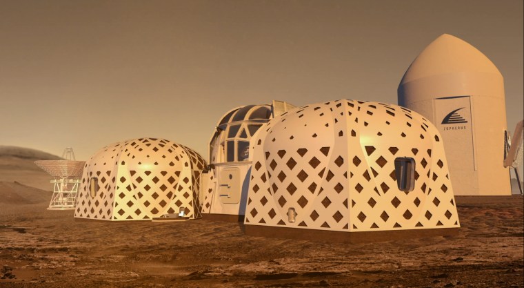 NASA's Mars habitat challenge gives glimpse of life on the Red Planet