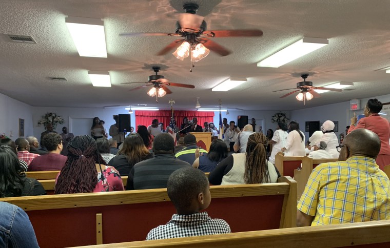 Mount Pleasant Church's congregation was invited to attend services at the Morning Star Baptist Church on April 7, 2019.