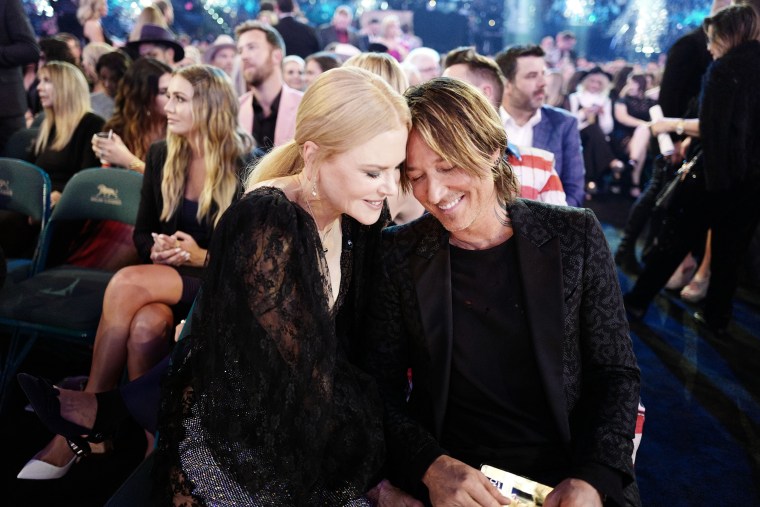Keith Urban and Nicole Kidman at 54th Academy Of Country Music Awards