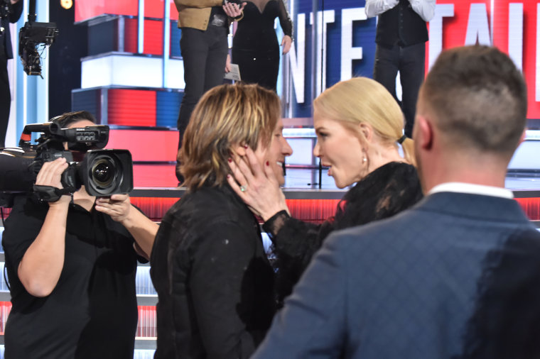Nicole Kidman and Keith Urban at 54th Academy Of Country Music Awards
