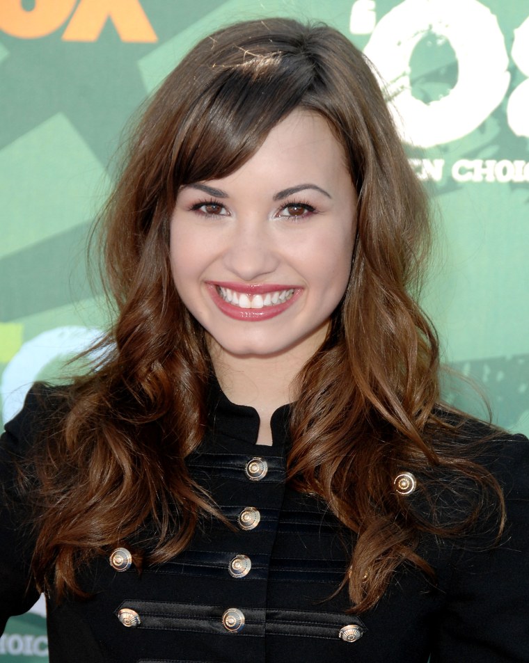 Demi Lovato, 2008 Teen Choice Awards, red carpet, young Demi Lovato