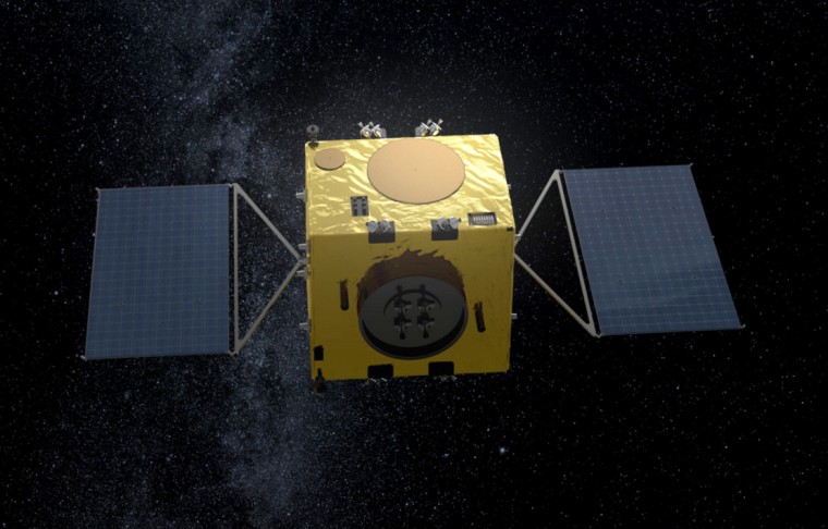 Image: An artist's impression of the European Space Agency's Hera spacecraft.