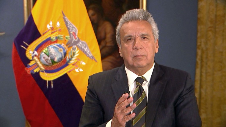 Image: Ecuadorian President Lenin Moreno