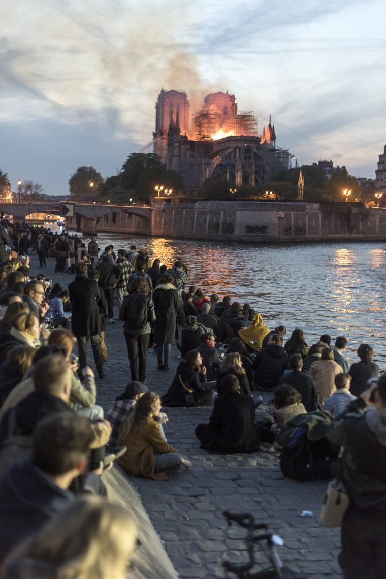 Major Blaze Devastates Notre Dame Cathedral in Central Paris