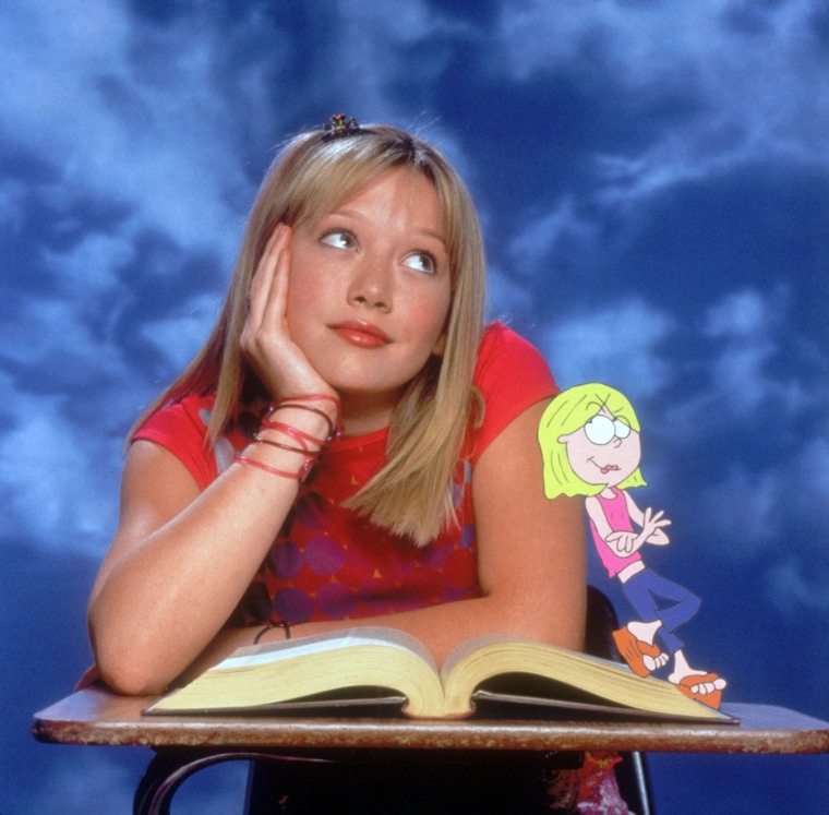Hilary Duff played Lizzie McGuire in the hit series.