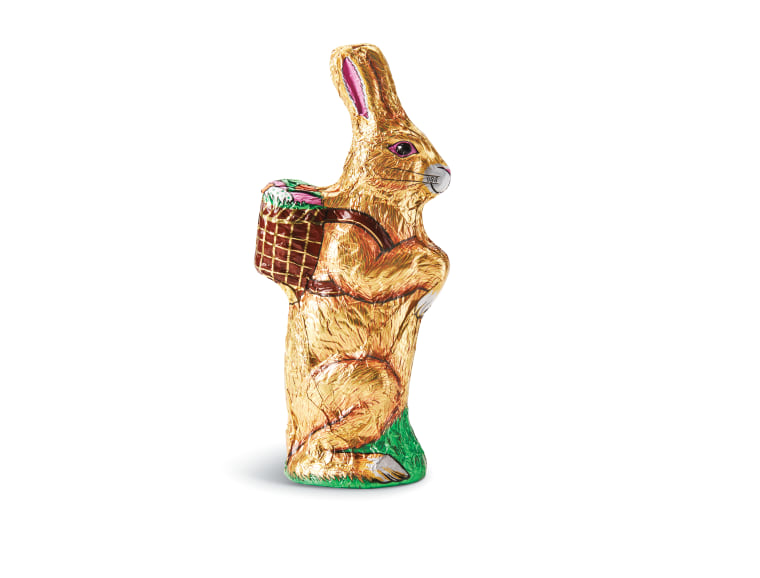 See's Candies tall chocolate Easter bunny
