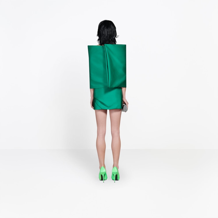 balenciaga square dress