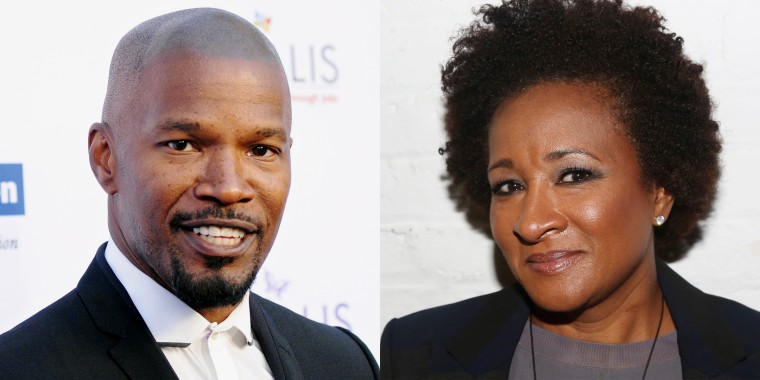 Jamie Foxx and Wanda Sykes