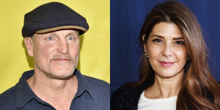 Woody Harrelson and Marissa Tomei