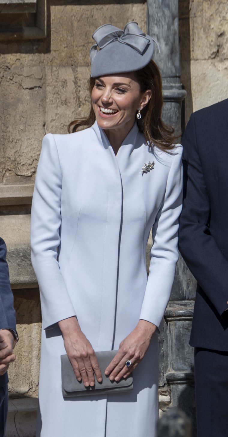 The Royal Family Attend Easter Service At St George's Chapel, Windsor