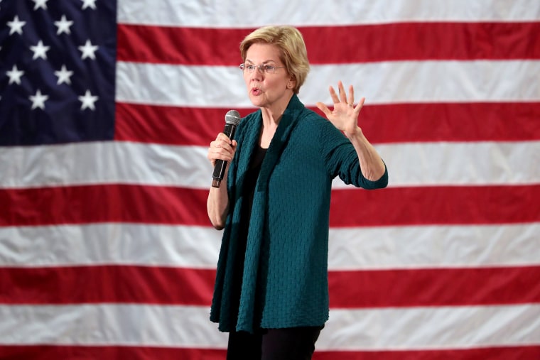 Image: Democratic 2020 U.S. presidential candidate and U.S. Senator Elizabeth Warren (D-MA) speaks to supporters in Memphis