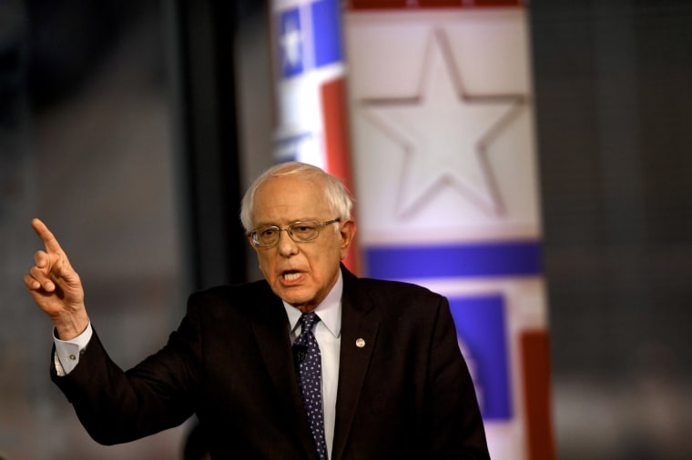 Image: Sen. Bernie Sanders Participates In A Fox News Town Hall In Pennsylvania