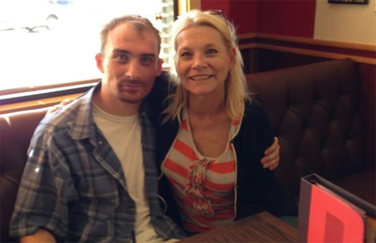 Image: Terry O'Hearn, and his mother Robin Thomas