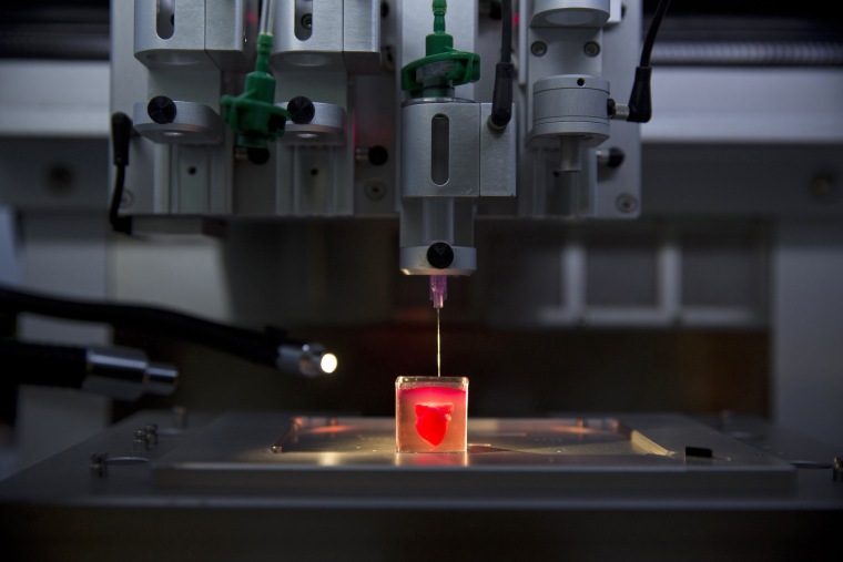 Israeli Scientists Create Worlds First 3d Printed Heart Using Human Cells 