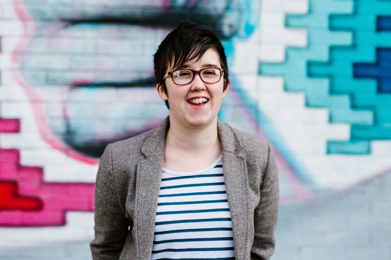 Image: Lyra McKee in 2017