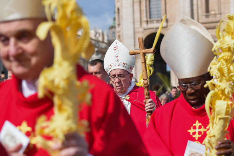 Image: VATICAN-POPE-PALM-SUNDAY