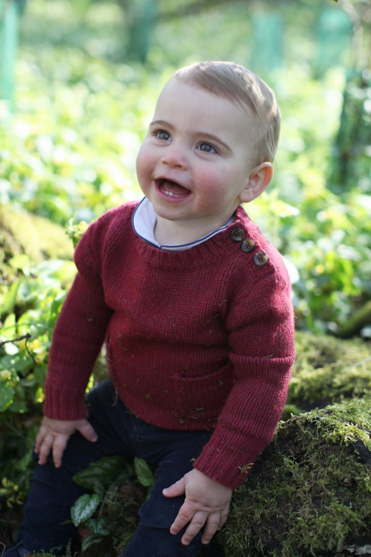 Britain's Prince Louis celebrates his first birthday