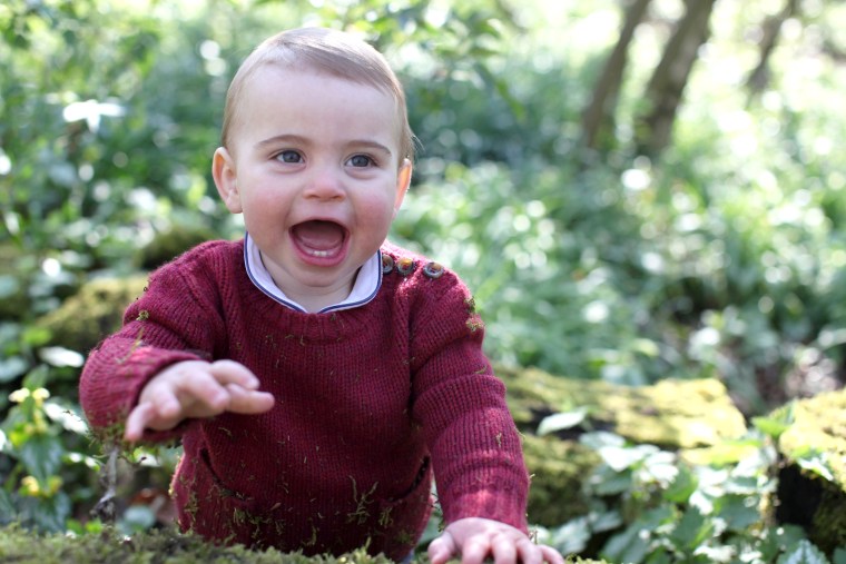  Britain's Prince Louis celebrates his first birthday