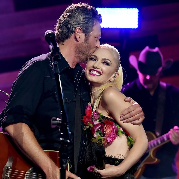 Blake shelton and Gwen Stefani