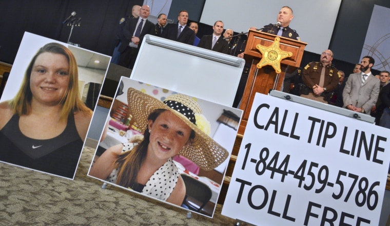 Image: Indiana State Police Peru post public information officer Tony Slocum talks during a news conference to provide the latest details of the investigation into the murders of Liberty German and Abigail Williams