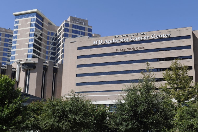 IMAGE: The MD Anderson Cancer Center in Houston