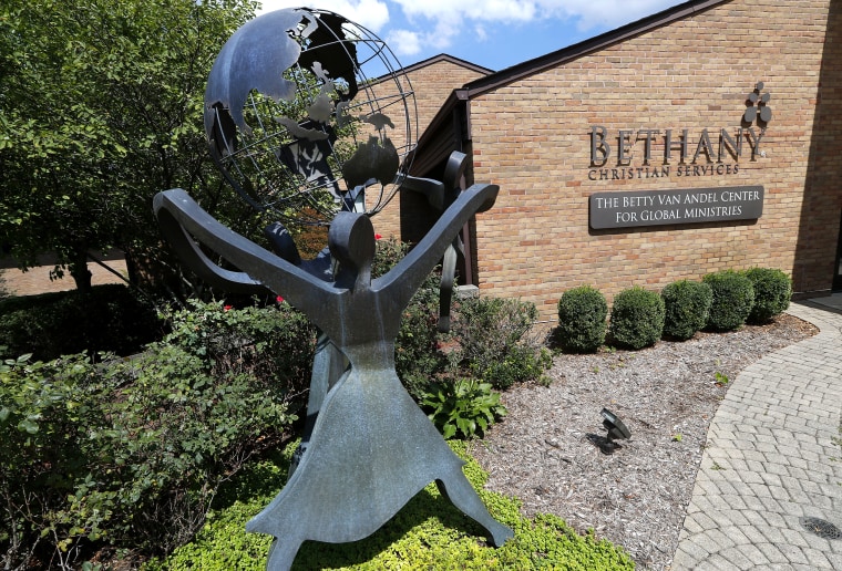 Bethany Christian Services in Grand Rapids, Michigan on Aug. 23, 2018. Bethany is one of the nation's largest adoption agencies.