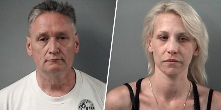 Image: Andrew Freund Sr. and JoAnn Cunningham were arrested on April 24, 2019.