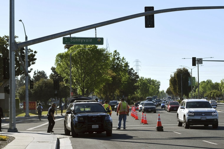 Image: Sunnyvale car crash