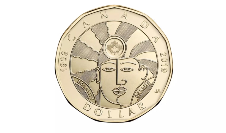 Image: Canada has launched a new coin to commemorate LGBTQ rights.