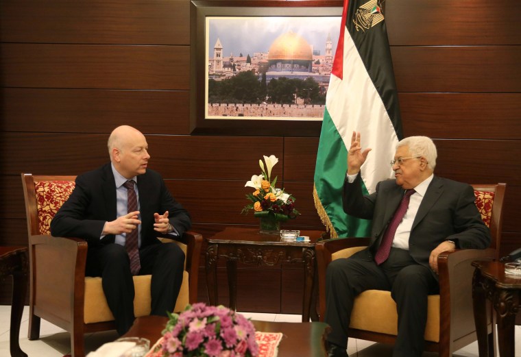 Jason Greenblatt - Mahmoud Abbas meeting in Ramallah